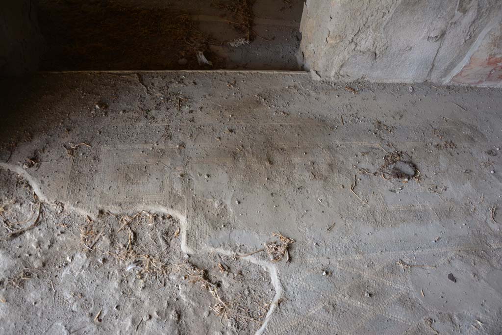 VI.11.10 Pompeii. October 2017. Room 40, meander pattern of flooring near doorway to room 39.
Foto Annette Haug, ERC Grant 681269 D�COR
