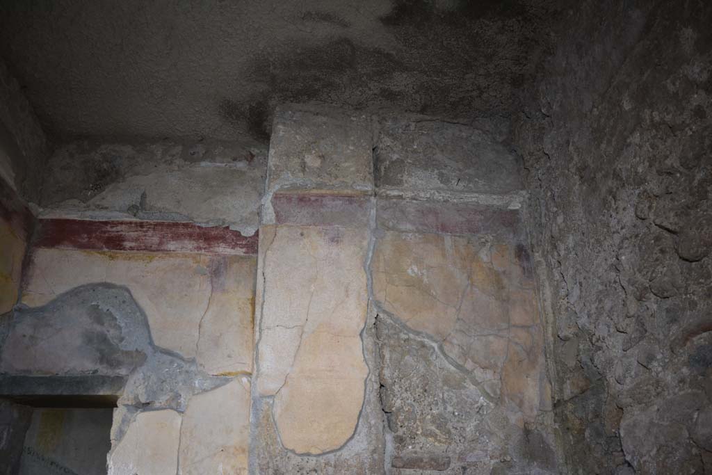 VI.11.10 Pompeii. December 2017. Room 41, upper west wall, with recess on left. 
Foto Annette Haug, ERC Grant 681269 D�COR
