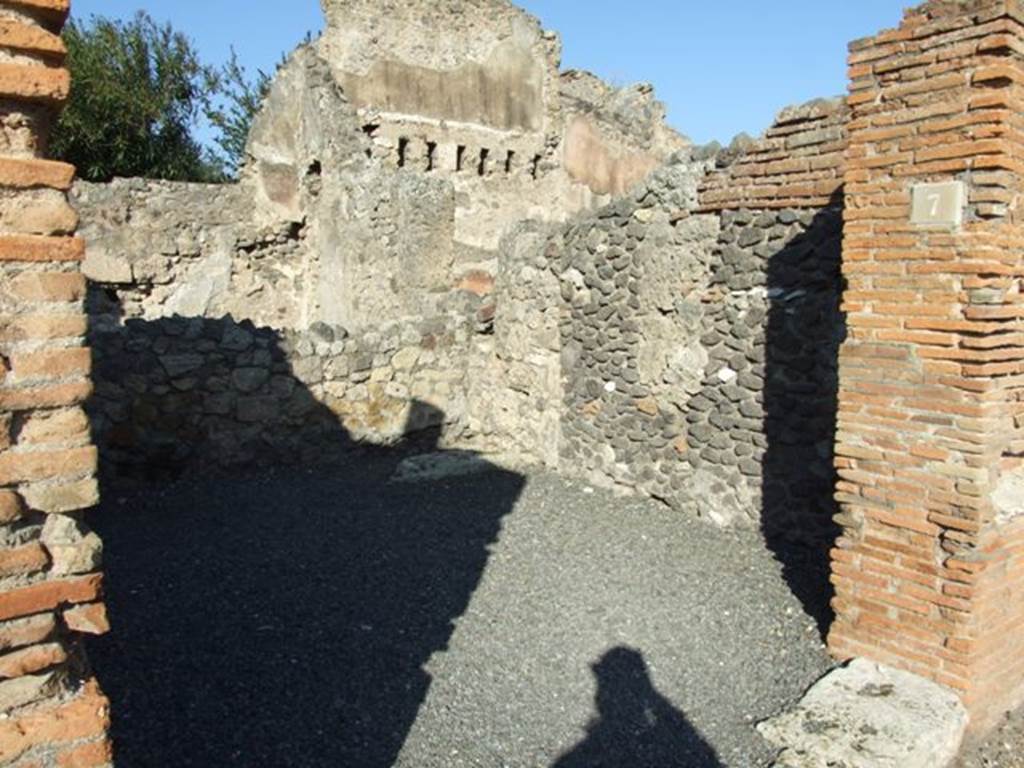 VI.14.7 Pompeii. December 2007. North wall.