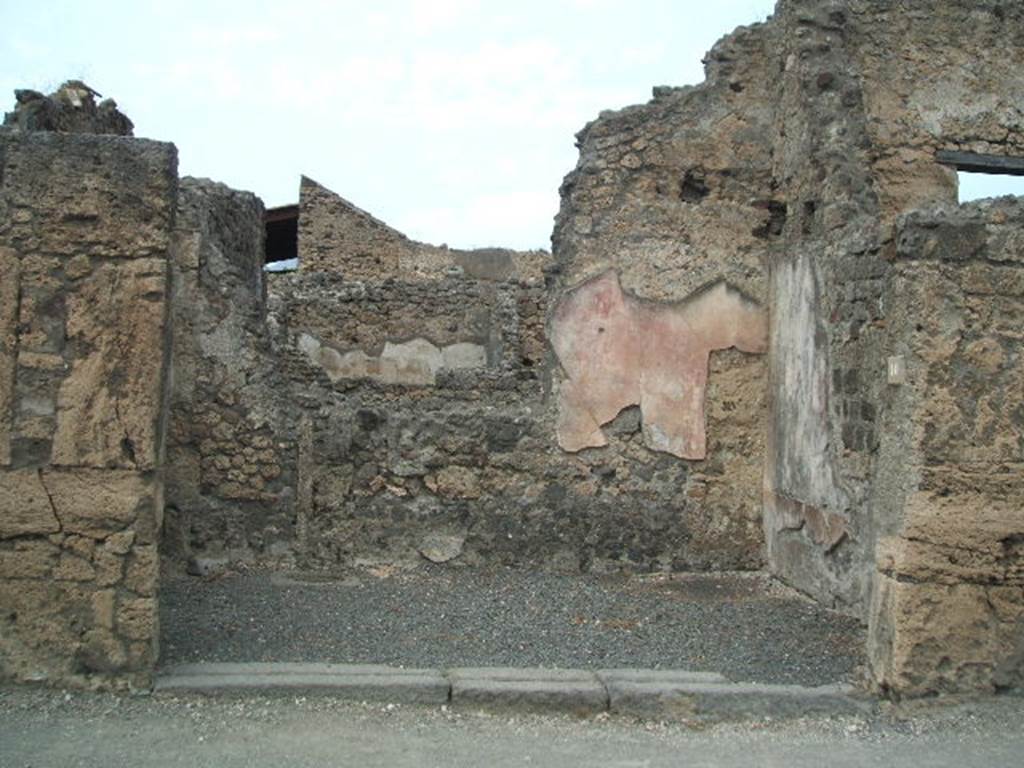 VI.14.10 Pompeii. December 2007. East wall.