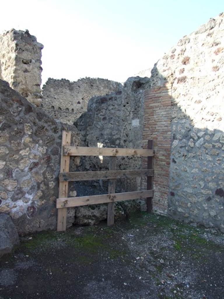 Pompeii. December 2005. Two entrance doorways at VI.14.18 and VI.14.19