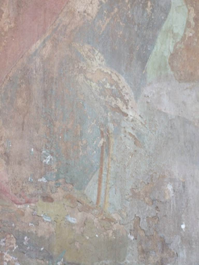 VI.14.20 Pompeii. March 2009. Room 18. Garden area. West wall, Bird