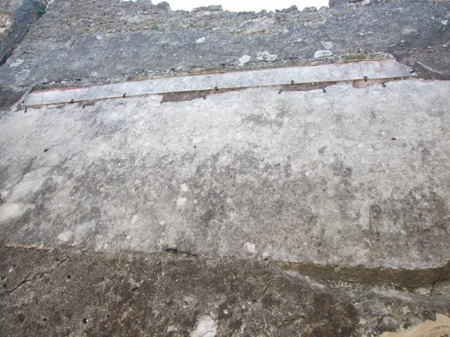 VI.14.20 Pompeii. March 2009. Room 1, south wall of atrium, with doorway to VI.14.18.