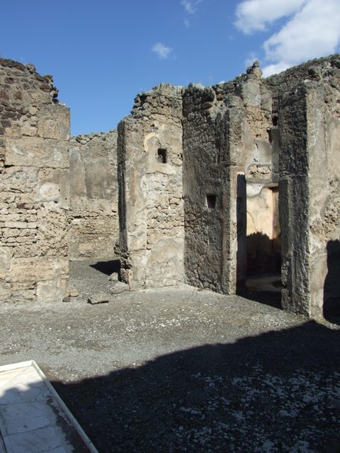 VI.14.20  Pompeii.  March 2009.  Room 8.  West wall.