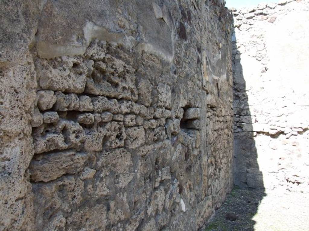 VI.14.20 Pompeii. March 2009. Room 8. West wall.