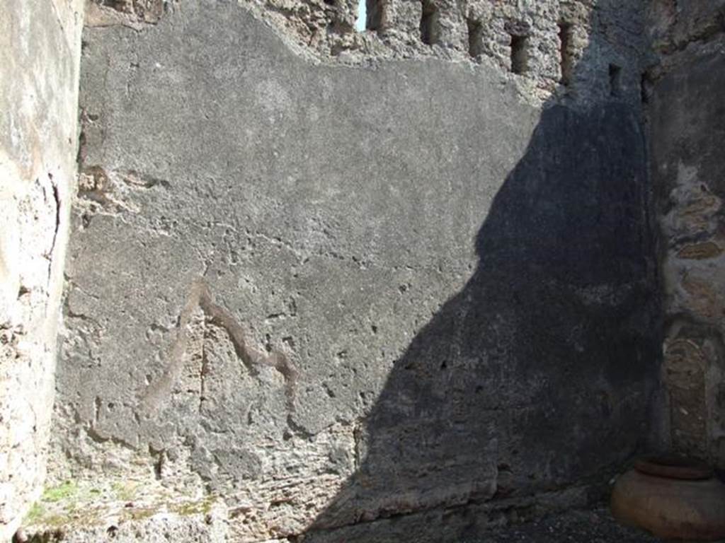 VI.14.20 Pompeii. March 2009. Room 8. East wall.