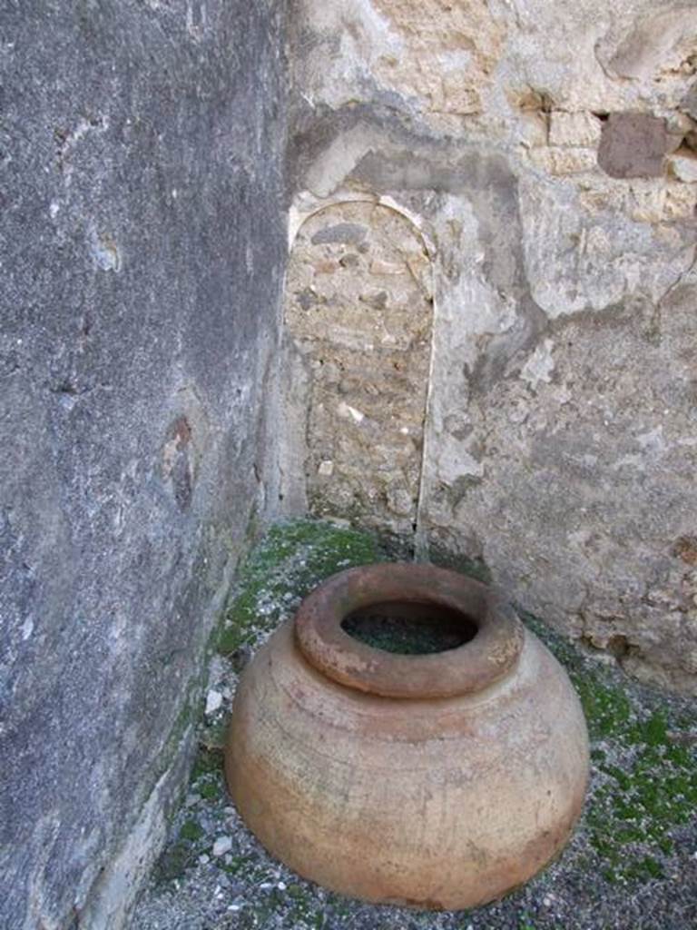 VI.14.20 Pompeii. March 2009. Room 8. South east corner.