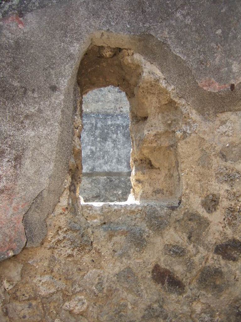 VI.14.29 Pompeii. Showing area on model in Naples Archaeological Museum.