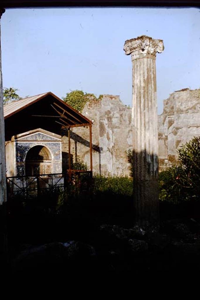 VI.14.43 Pompeii. 1964. Looking south-east across garden. Photo by Stanley A. Jashemski.
Source: The Wilhelmina and Stanley A. Jashemski archive in the University of Maryland Library, Special Collections (See collection page) and made available under the Creative Commons Attribution-Non Commercial License v.4. See Licence and use details.
J64f1589