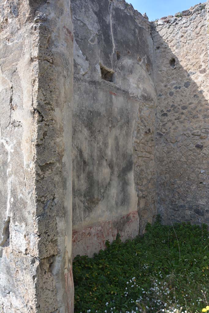 VI 15 5 Pompeii. March 2019. Cubiculum 4, west wall.
Foto Annette Haug, ERC Grant 681269 D�COR.
