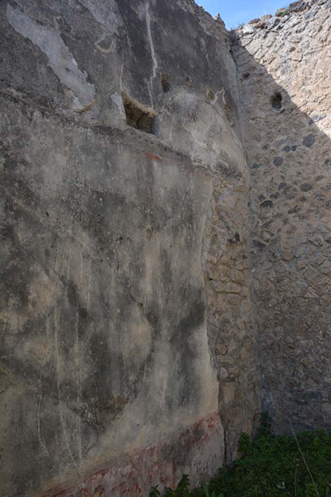 VI 15 5 Pompeii. March 2019. Cubiculum 4, looking north along west wall.
Foto Annette Haug, ERC Grant 681269 D�COR.
