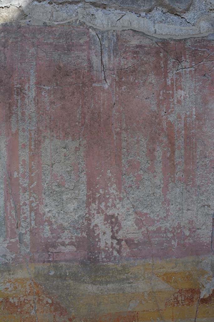 VI 15 5 Pompeii. March 2019. Oecus/triclinium 8, detail from east wall towards the centre.
Foto Annette Haug, ERC Grant 681269 D�COR.
