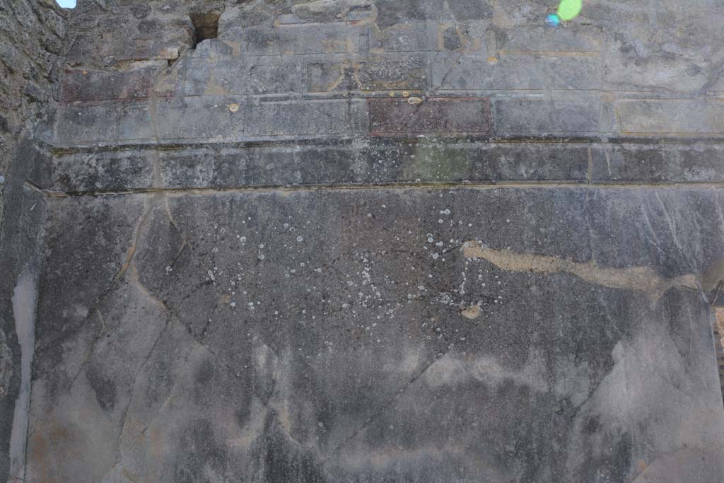 VI 15 5 Pompeii. March 2019. Oecus 24, upper south wall at east end.
Foto Annette Haug, ERC Grant 681269 D�COR.
