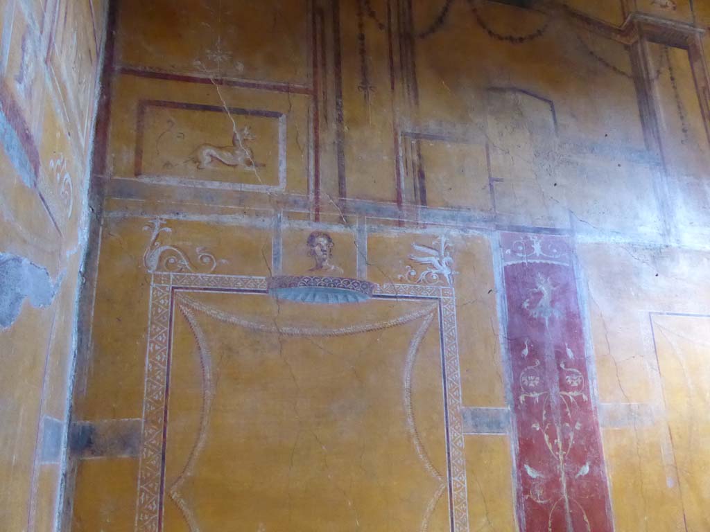 VI.16.7 Pompeii. September 2015. Room N, east wall at north end.
Foto Annette Haug, ERC Grant 681269 D�COR.
