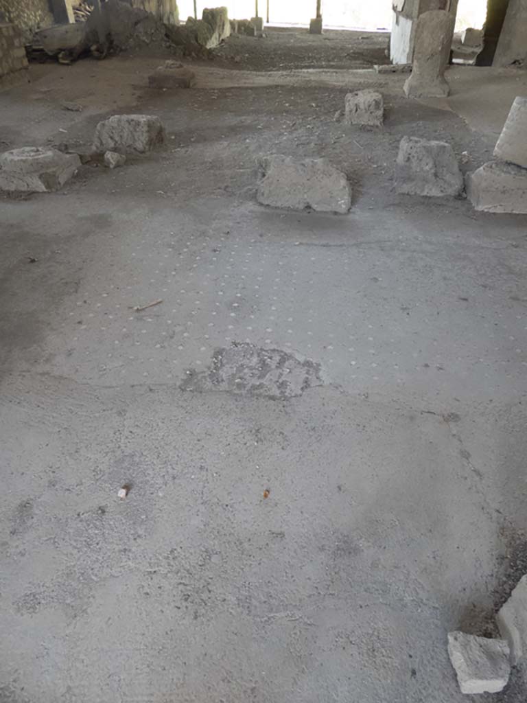 VI.17.41 Pompeii. September 2017. Looking west across flooring in atrium towards impluvium.
Foto Annette Haug, ERC Grant 681269 D�COR.
