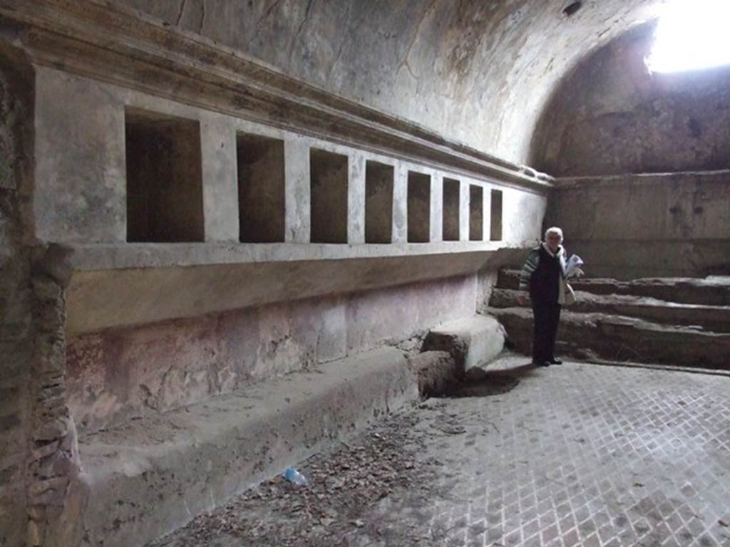VII.1.8 Pompeii. December 2007. Women�s apodyterium 11 with pool.