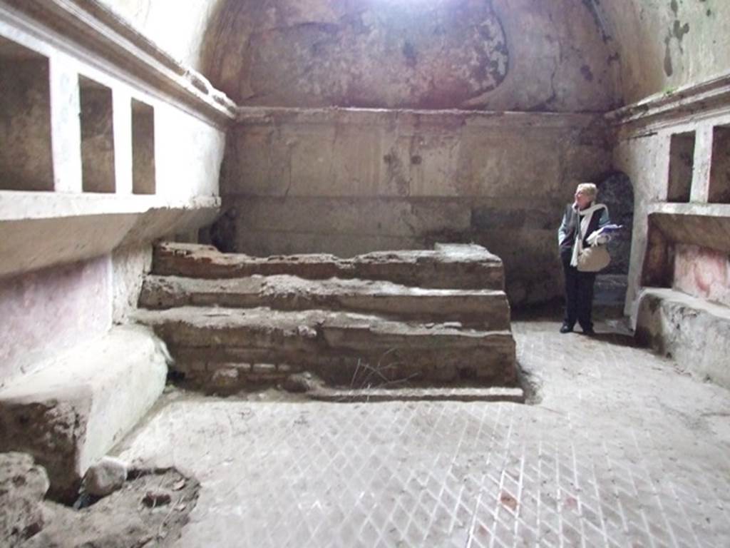 VII.1.8 Pompeii. December 2007. West end of women�s changing room 11, with doorway leading to corridor K and entrance VII.1.48.
