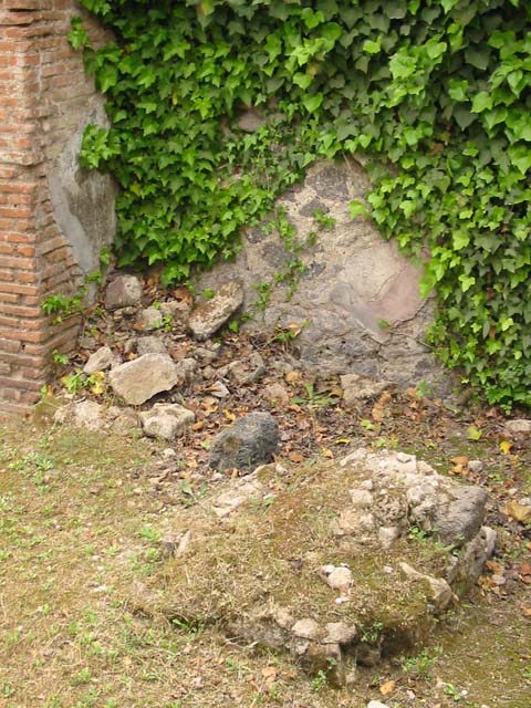 VII.2.12 Pompeii. Shop. December 2007. South wall.