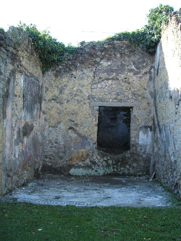 VII.2.14 Pompeii. March 2009. Corridor to rear.