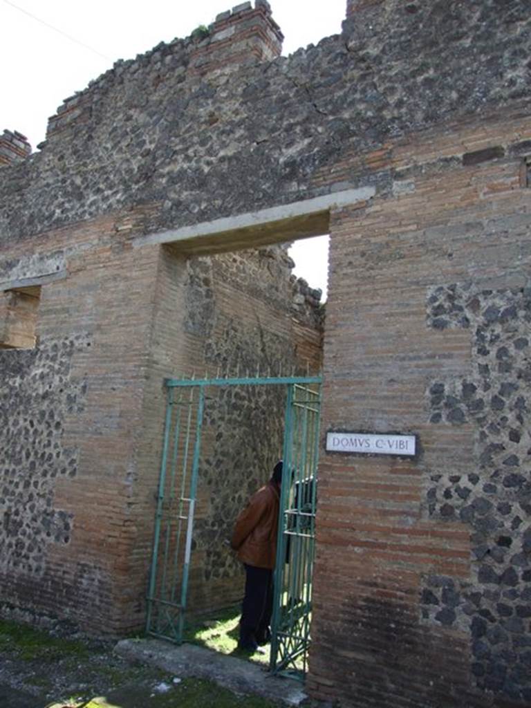 VII.2.18 Pompeii. March 2009. Entrance.