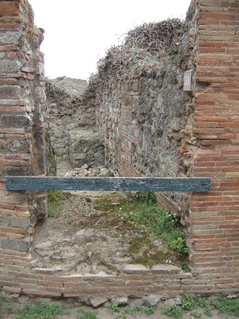 VII.2.31 Pompeii. May 2006. Plaque.