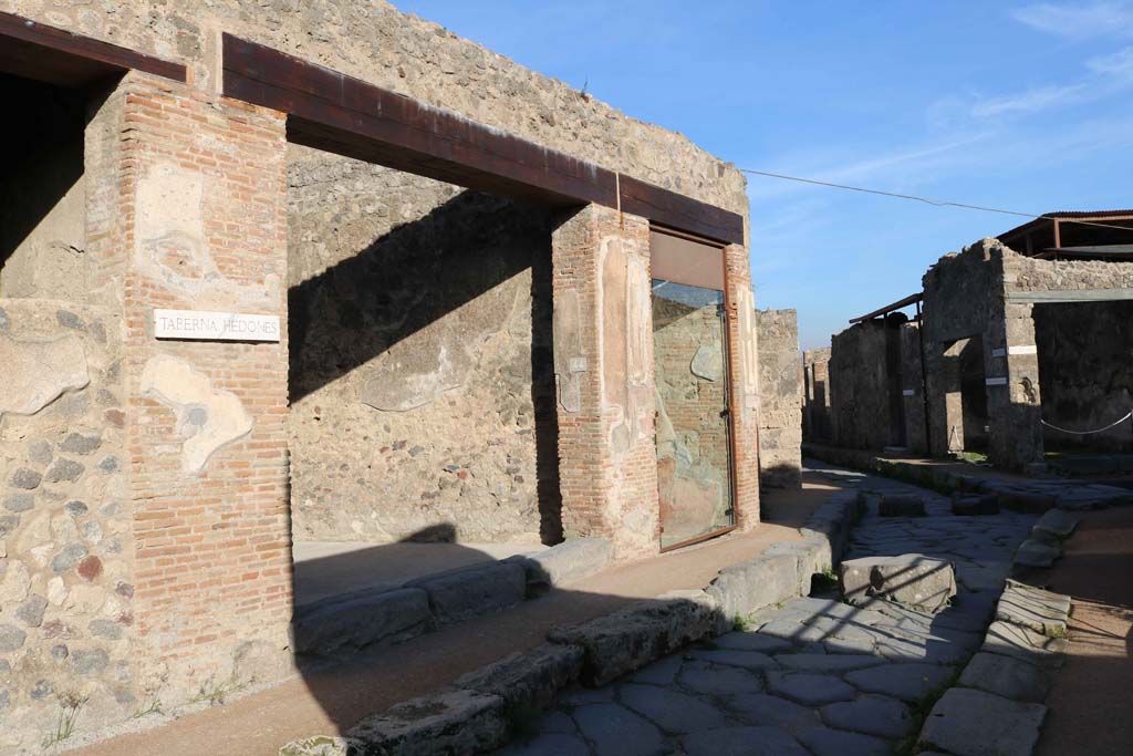 VII.2.44 Pompeii.  December 2007.    Base of staircase in north west corner.