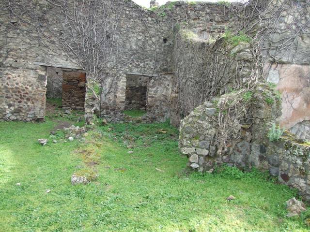 VII.3.4 Pompeii. March 2009. West side of garden area.