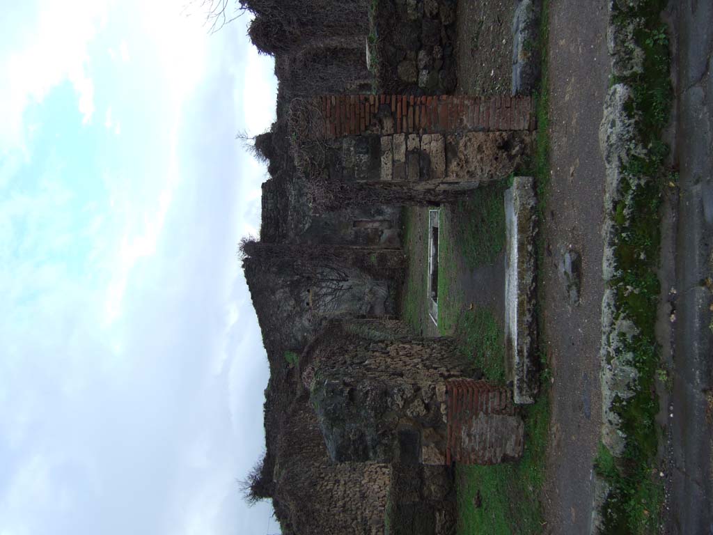 VII.3.6 Pompeii. December 2006. Looking south across atrium through tablinum to garden at rear.