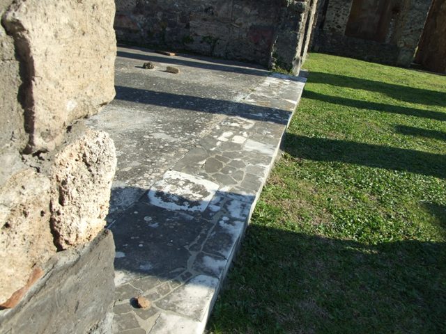 VII.4.31 Pompeii.  March 2009.  Grondaia, or Antefisse fittile, or Decorative Gutter Rainwater Spouts