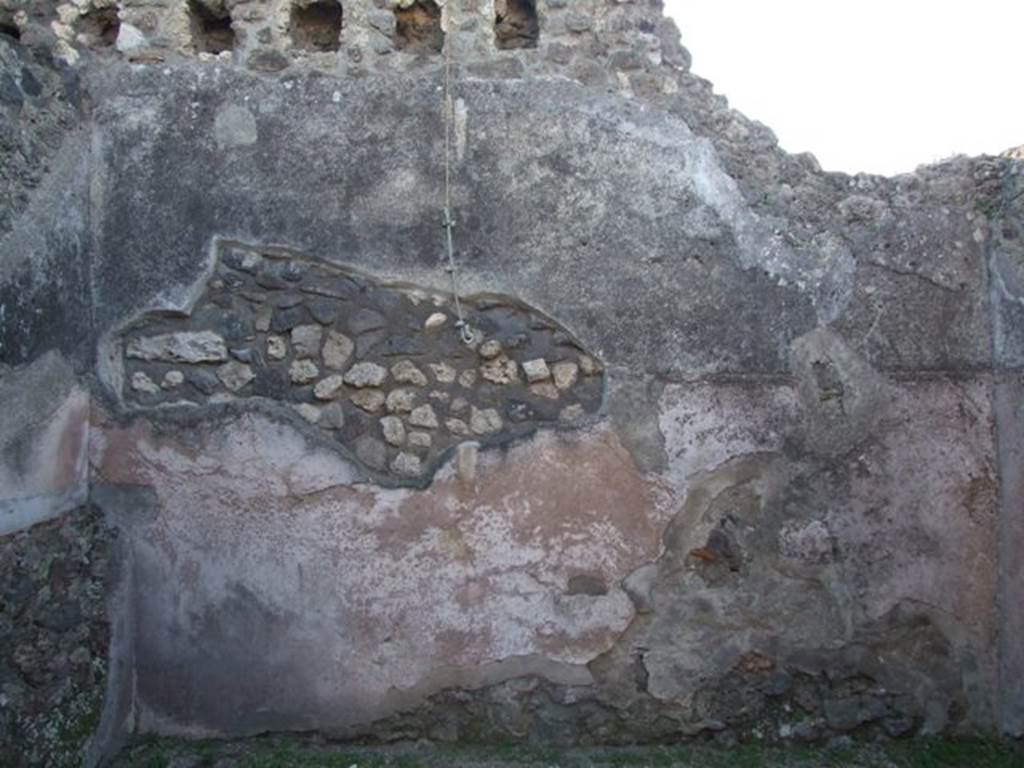 VII.4.31 Pompeii.  March 2009. Room 33. North wall
