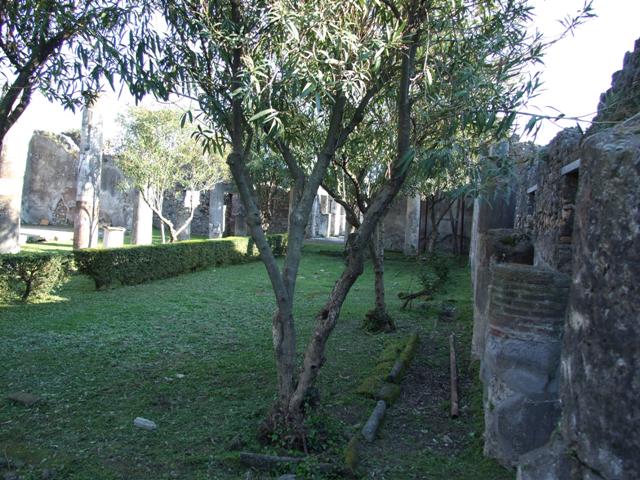 VII.4.31 Pompeii. March 2009. Room 33, niche in north wall. 
