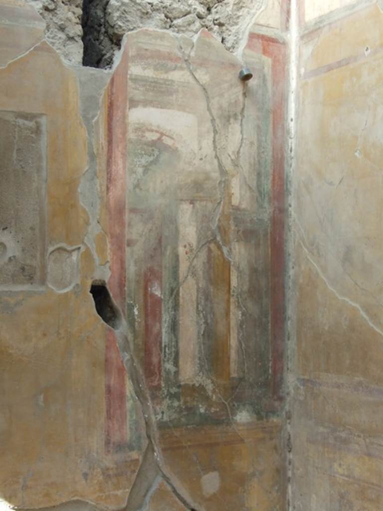 VII.4.31 Pompeii. March 2009. Room 12. Oecus. North Wall.