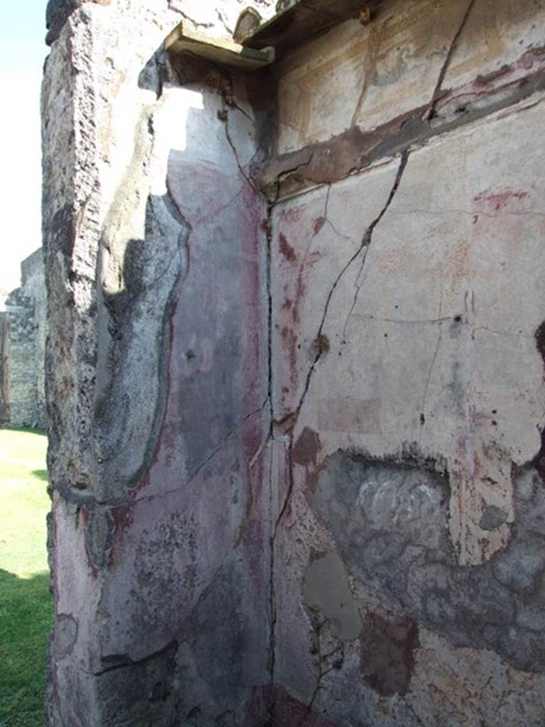 VII.4.31 Pompeii. March 2009. Room 16. South east corner.