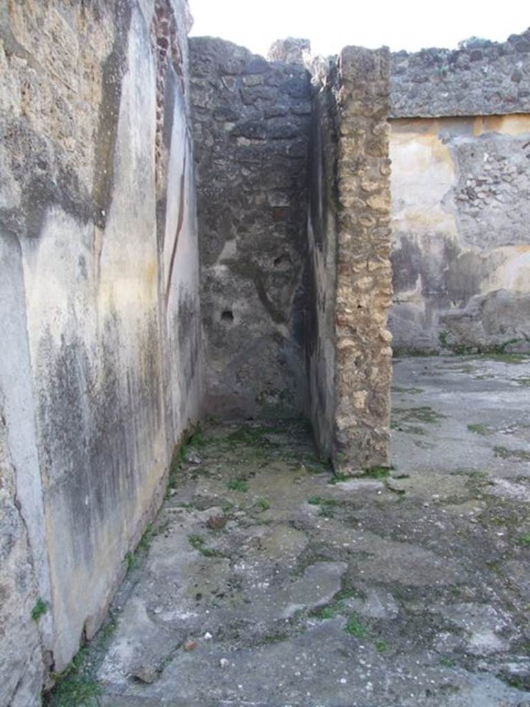 VII.4.31 Pompeii. March 2009. Room 19. Small anteroom on south side of Room 20.