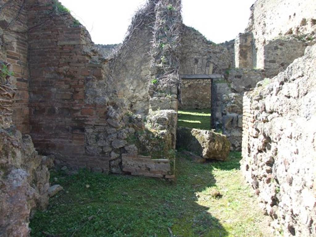 VII.4.40 Pompeii. March 2009. South side from entrance.