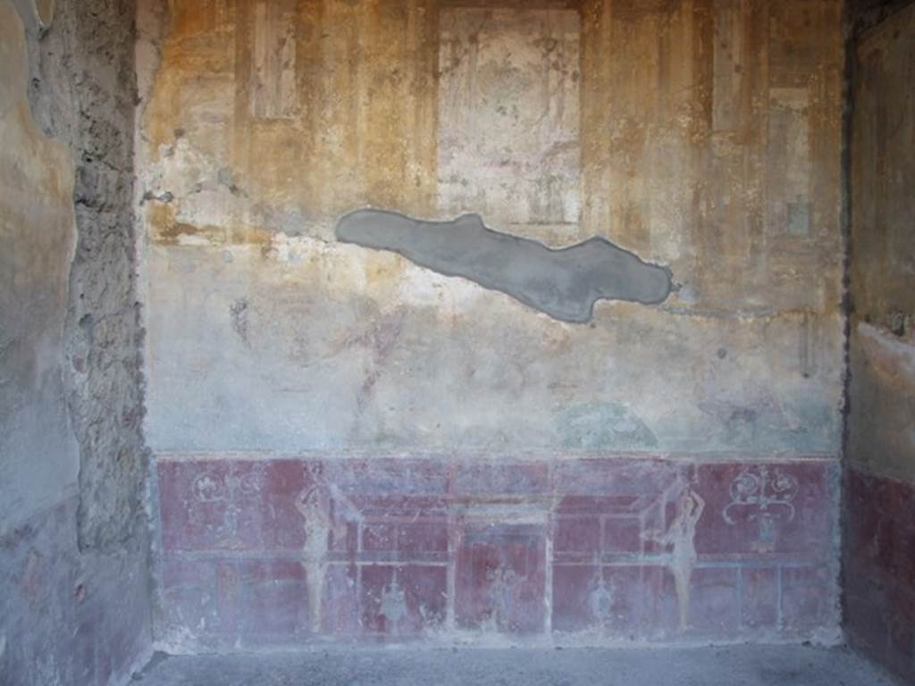VII.4.48 Pompeii. December 2007. Room 13. West wall.