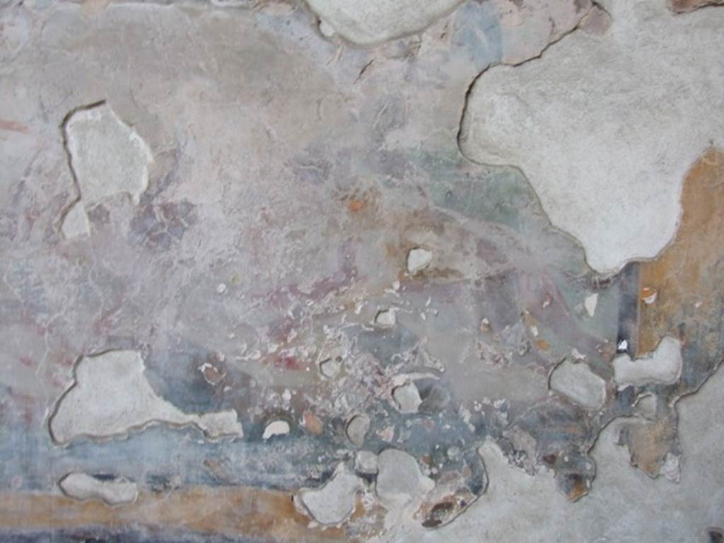 VII.4.48 Pompeii. December 2007. Peristyle. South wall, lower middle section. Hunt scene.