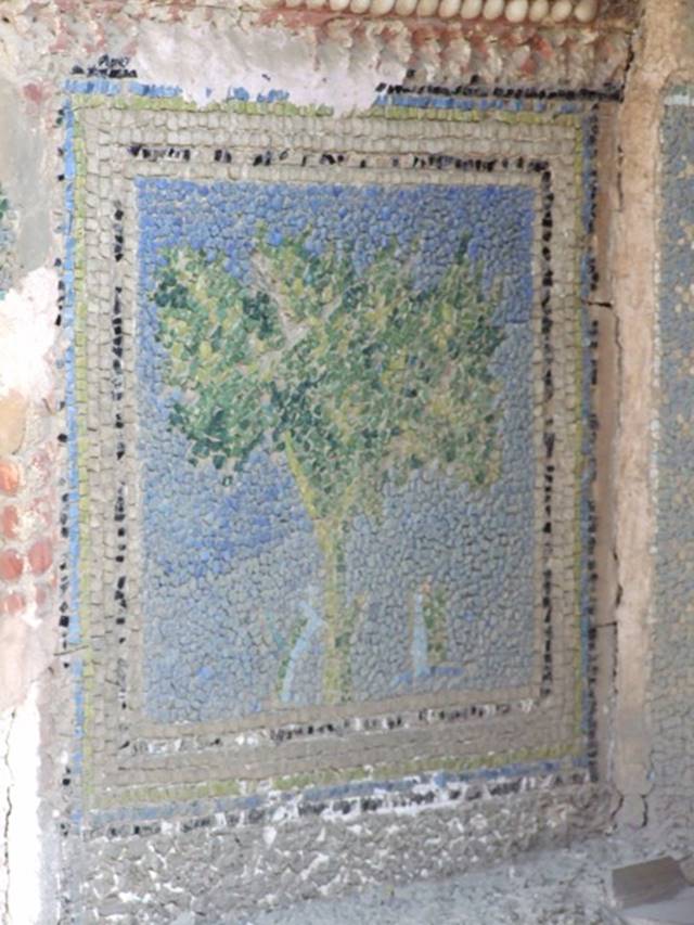 VII.4.56 Pompeii.  March 2009.  Looking north through Tablinum, across Atrium, to Entrance.