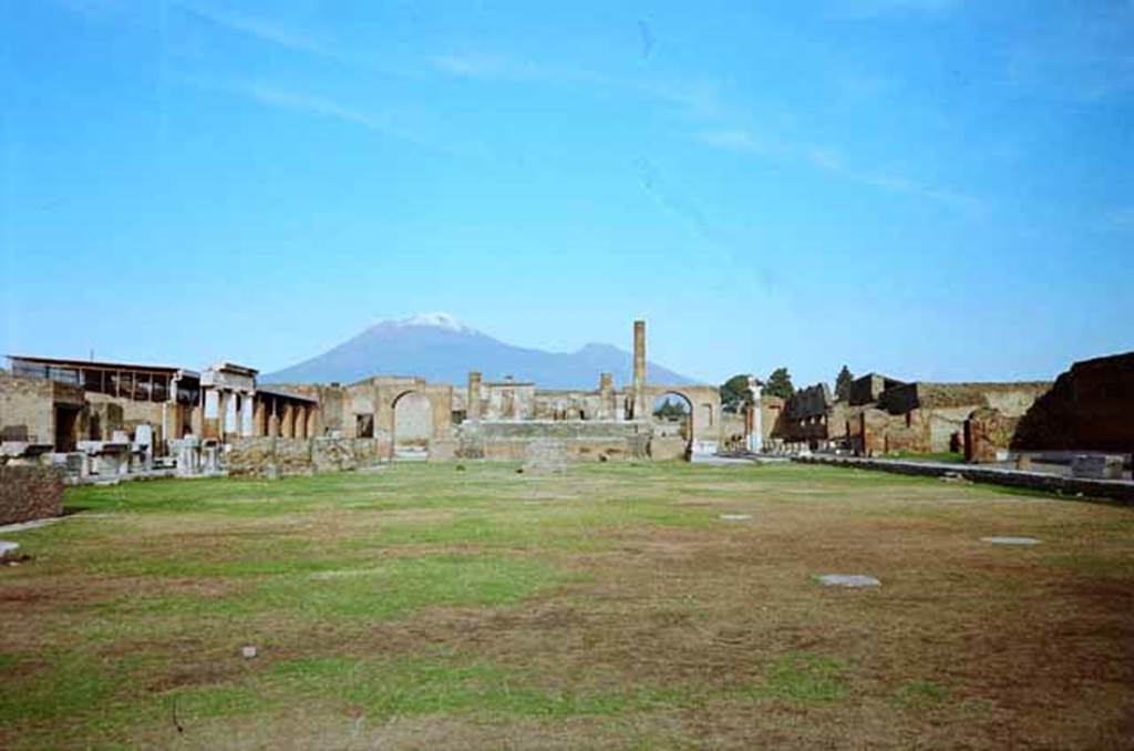 VII.8 Pompeii Forum. January 2010. Looking north. Photo courtesy of Rick Bauer.
