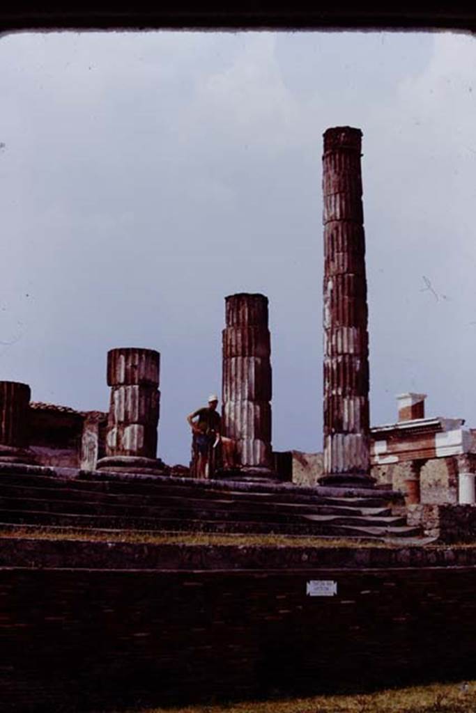 VII.8.1 Pompeii. 1974. Looking towards east side of Temple. Photo by Stanley A. Jashemski.
Source: The Wilhelmina and Stanley A. Jashemski archive in the University of Maryland Library, Special Collections (See collection page) and made available under the Creative Commons Attribution-Non Commercial License v.4. See Licence and use details. J74f0156