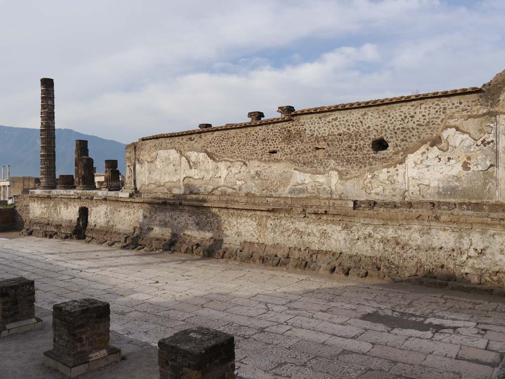 VII.8.01 Pompeii, September 2018. Looking south-east towards east wall.
Foto Anne Kleineberg, ERC Grant 681269 DÉCOR.