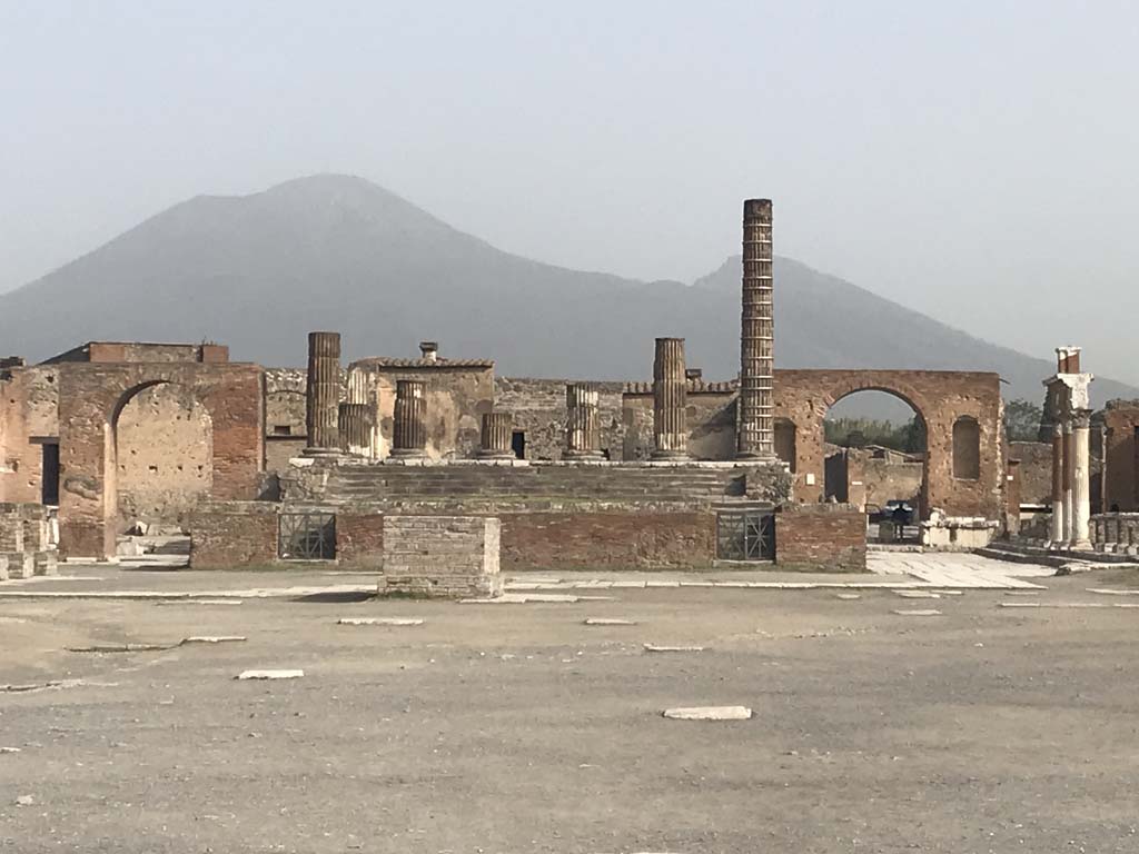VII.8.1 Pompeii. April 2019. Looking north towards Temple. Photo courtesy of Rick Bauer.