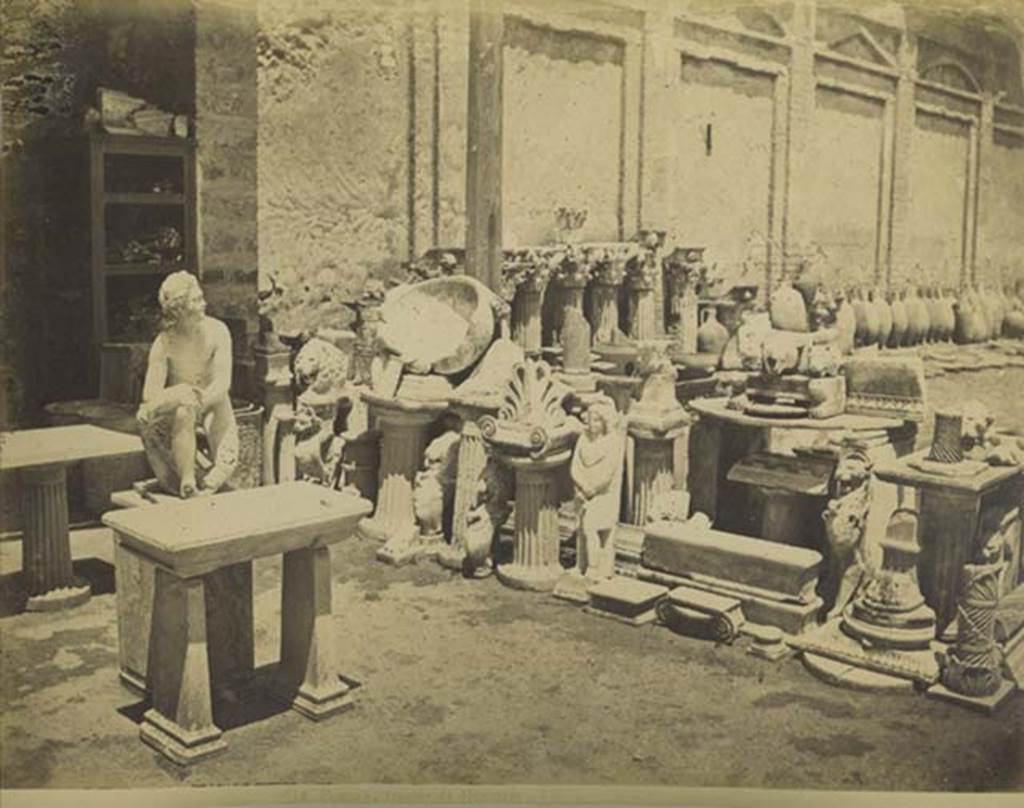 VII.9.2 Pompeii. Mid 1890�s photo Edizione Esposito, no. 014. Photo courtesy of Rick Bauer.