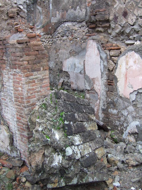 VII.10.3 Pompeii. Old photo of 1880. Room 7, tablinum. Wall painting of Dionysus finding Ariadne. Now in Naples Archaeological Museum. Inventory number 111484.