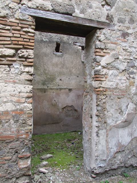 VII.11.14 Pompeii. March 2009. Room 10, south wall of cubiculum.