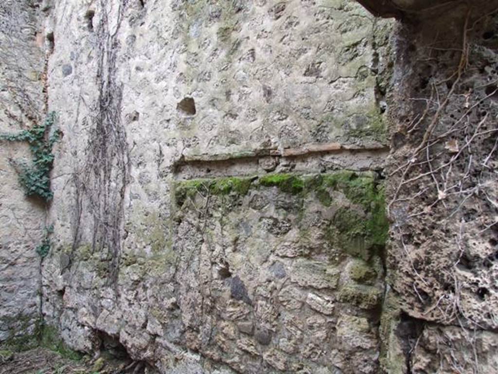 VII.11.14 Pompeii.  March 2009.  Garden �B�. South wall of small room.


