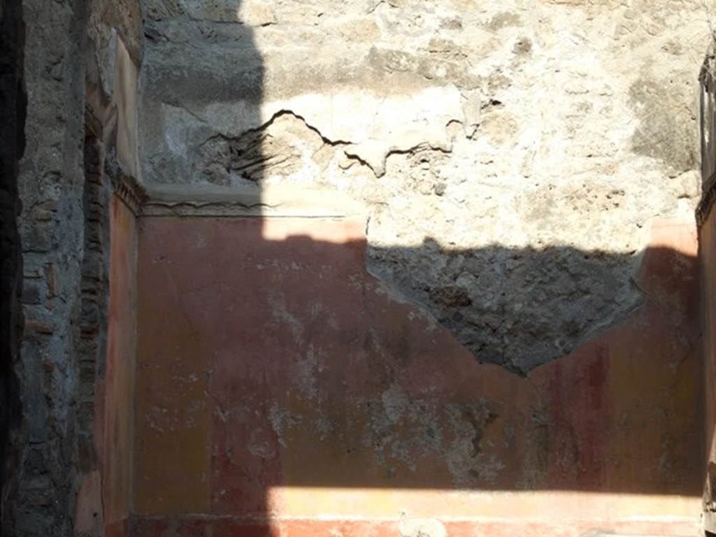 VII.12.23 Pompeii. Casa del Camillo. December 2007. Room on north side of atrium. North wall.