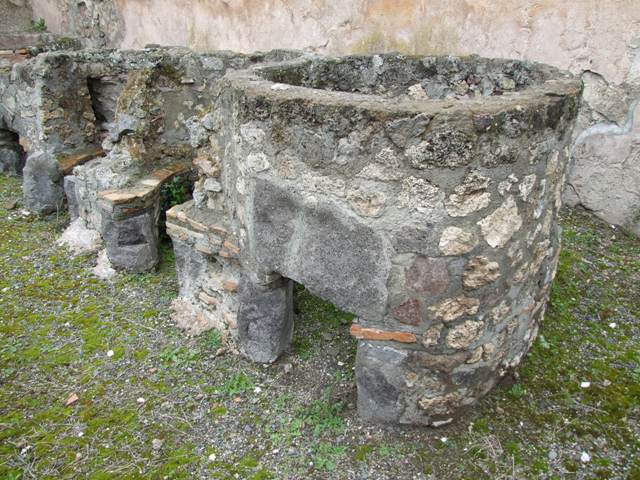 VII.14.5 Pompeii.  March 2009. Room 23. Interior of vat.