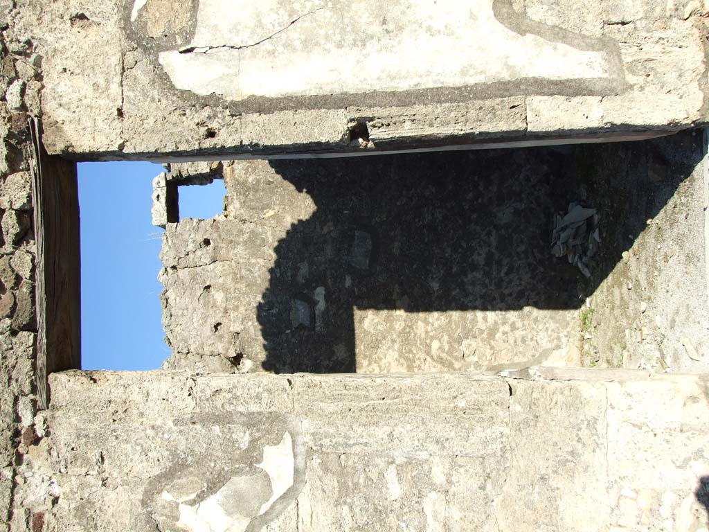 VII.15.2 Pompeii. December 2007. Doorway to room on east side of entrance fauces.