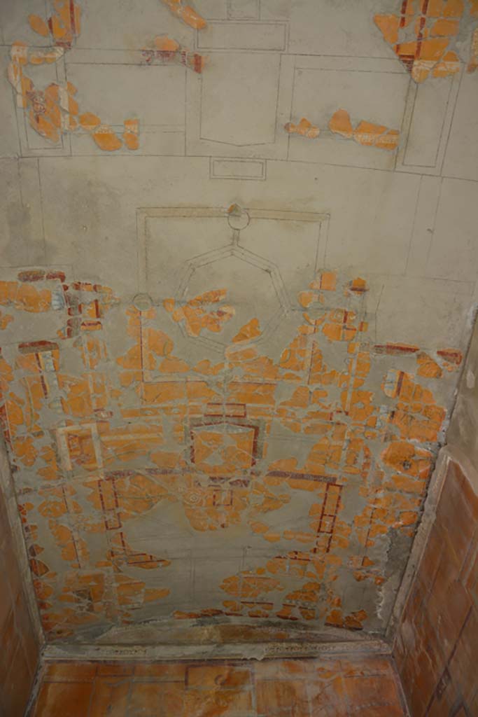 VII.16.22 Pompeii. October 2018. Room 47, ceiling.
Foto Annette Haug, ERC Grant 681269 D�COR.
